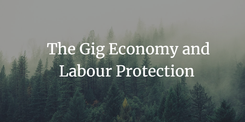 Customer Reviews, The Gig Economy and Labour Protection