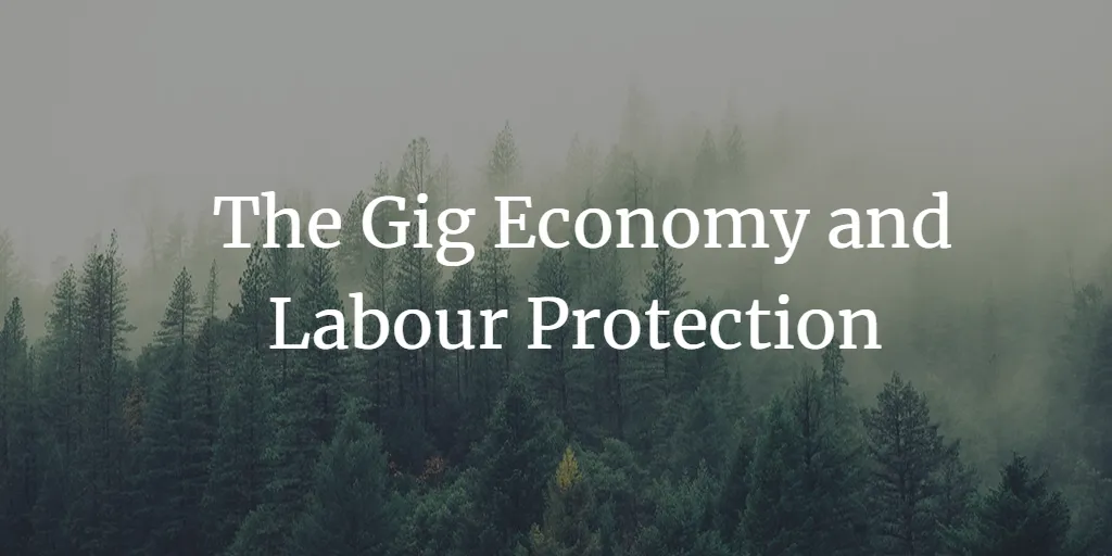 Customer Reviews, The Gig Economy and Labour Protection