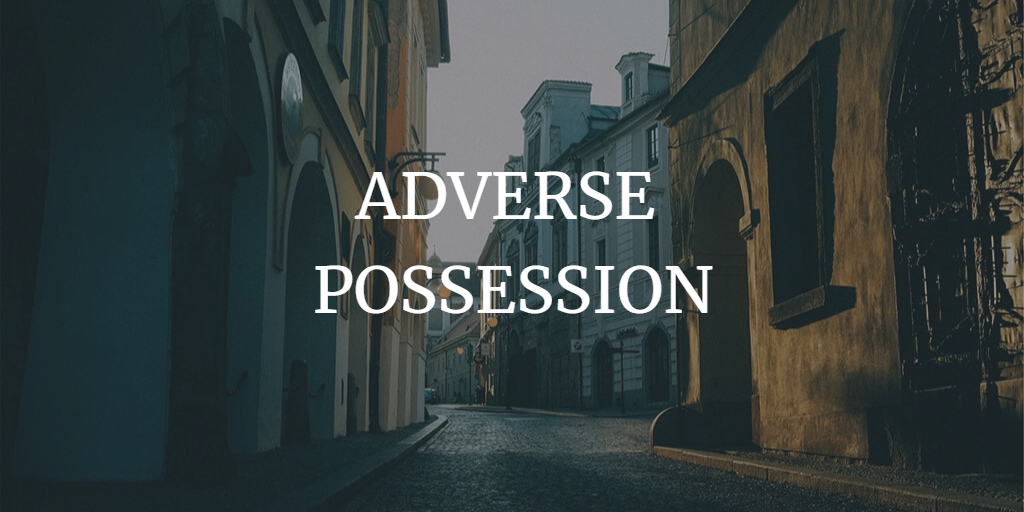 WHAT IS ADVERSE POSSESSION?