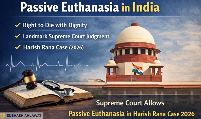Is Passive Euthanasia Legal in India? Supreme Court Law Explained with the Harish Rana Case