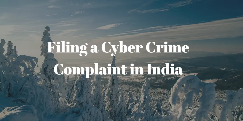 17 Tips for Filing a Cyber Crime Complaint in India: All You Need to Know