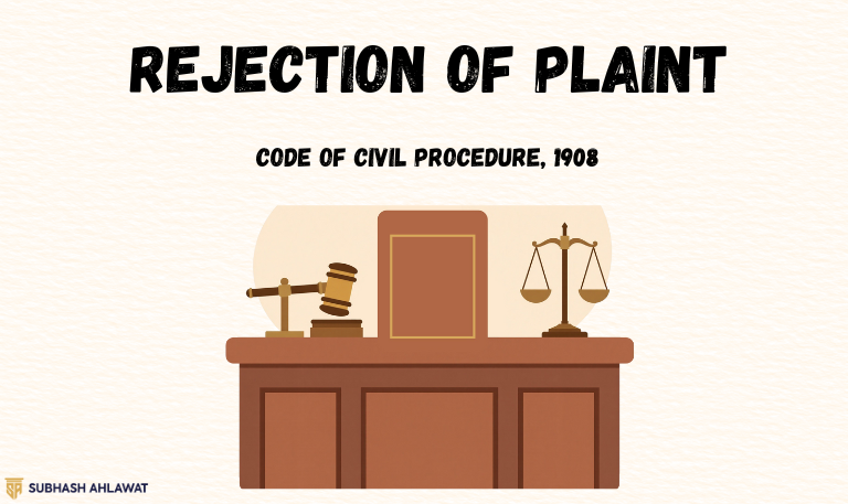 Application Under Order VII Rule 11 of the Code of Civil Procedure