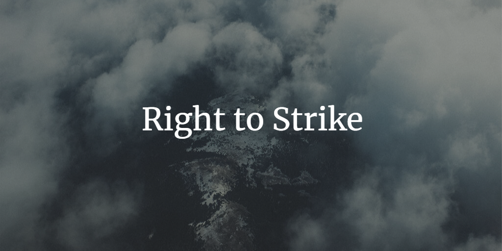 An Analysis of Government Employees’ Right to Strike in india