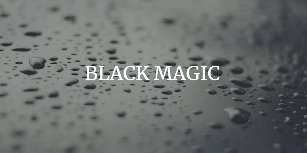 HOW IS 'BLACK MAGIC' GOVERNED IN INDIA